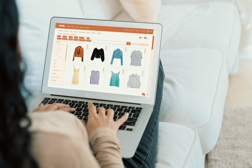 Custom E-commerce Website Design Example